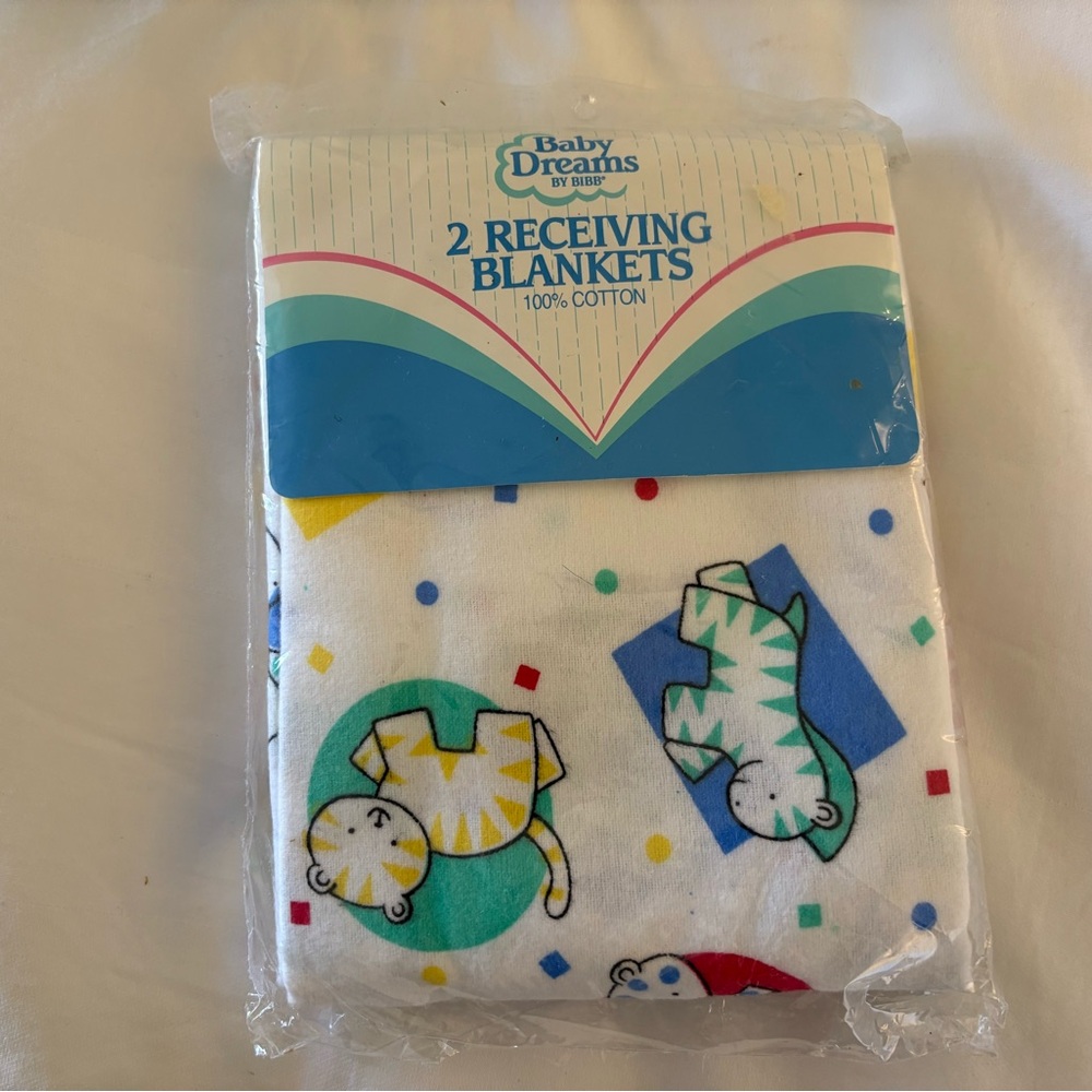 Vintage Baby Dreams by Bibb Receiving Blankets